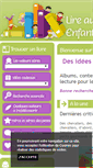 Mobile Screenshot of lireauxenfants.com