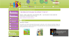 Desktop Screenshot of lireauxenfants.net